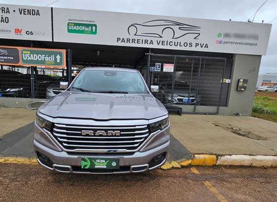 RAM RAMPAGE 2.0 HURRICANE 4 TURBO GASOLINA LARAMIE 4X4 AUTOMÁTICO